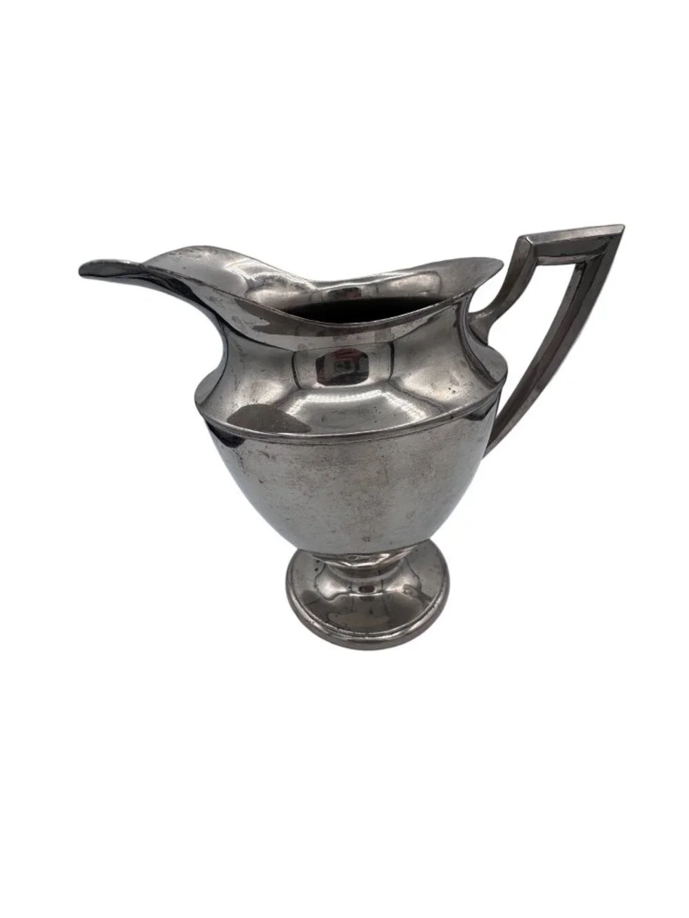 Royal Rochester Silverplate Water Pitcher No 2411 Art Deco Vintage 8